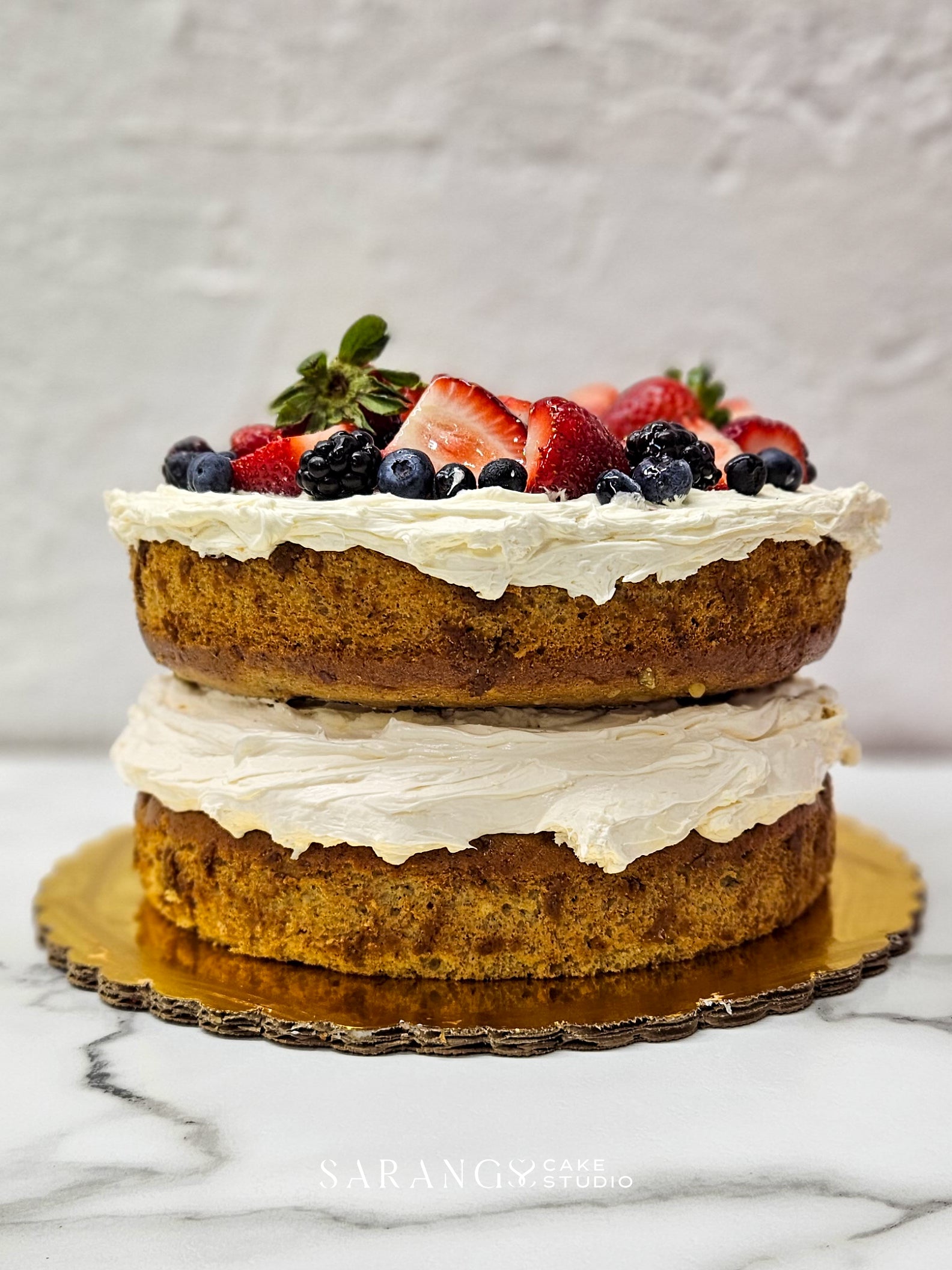 Banana Naked Cake