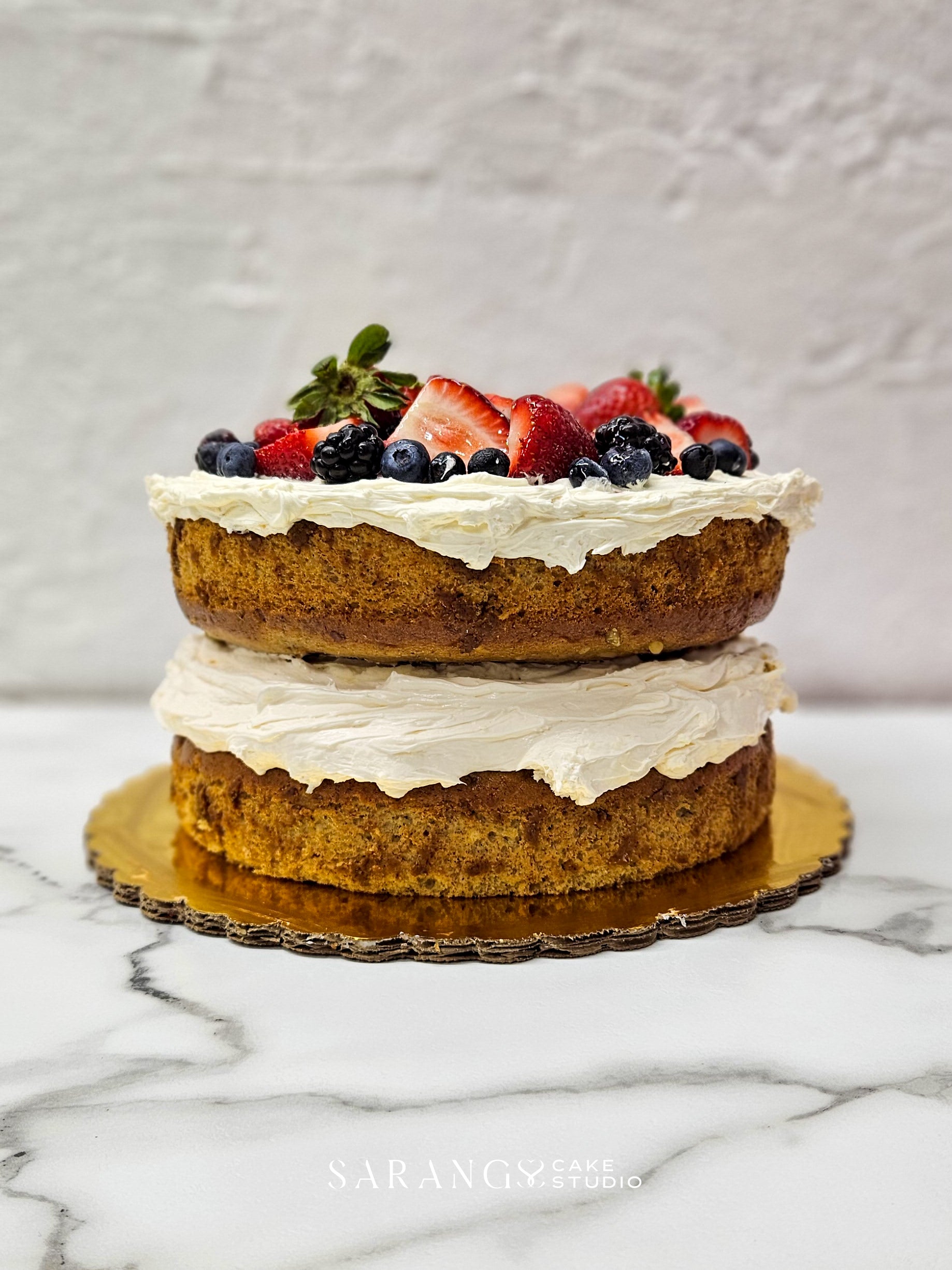 Banana Naked Cake