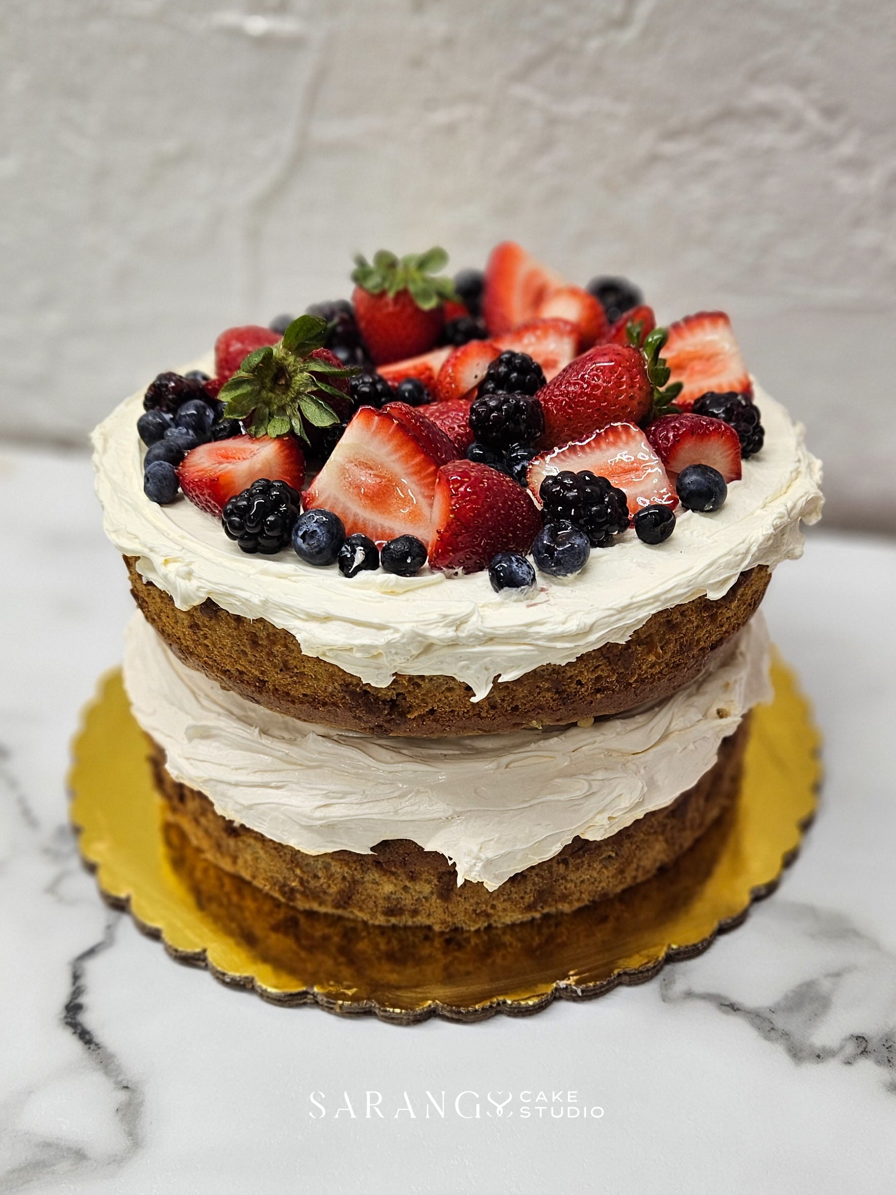 Banana Naked Cake