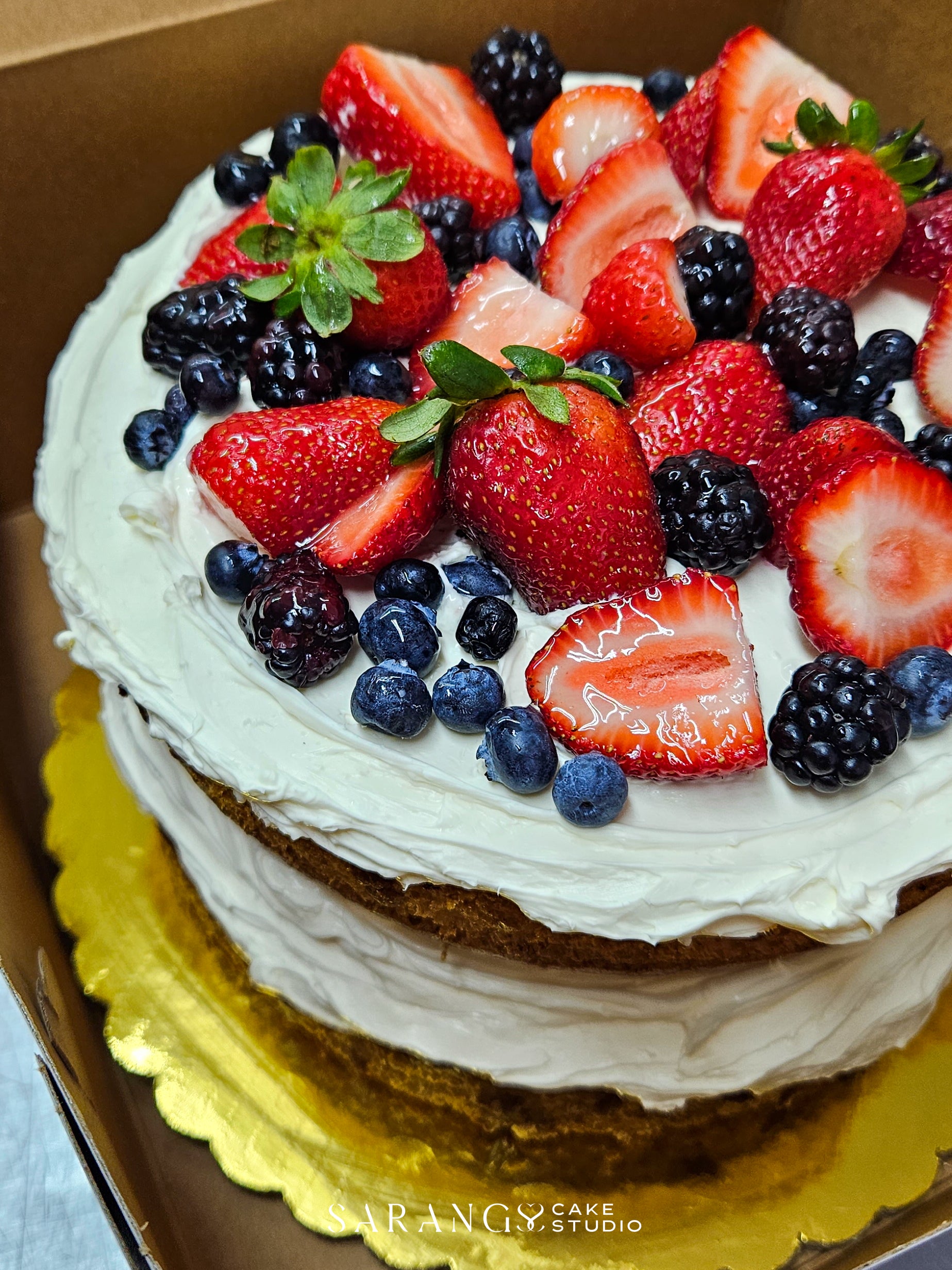 Banana Naked Cake
