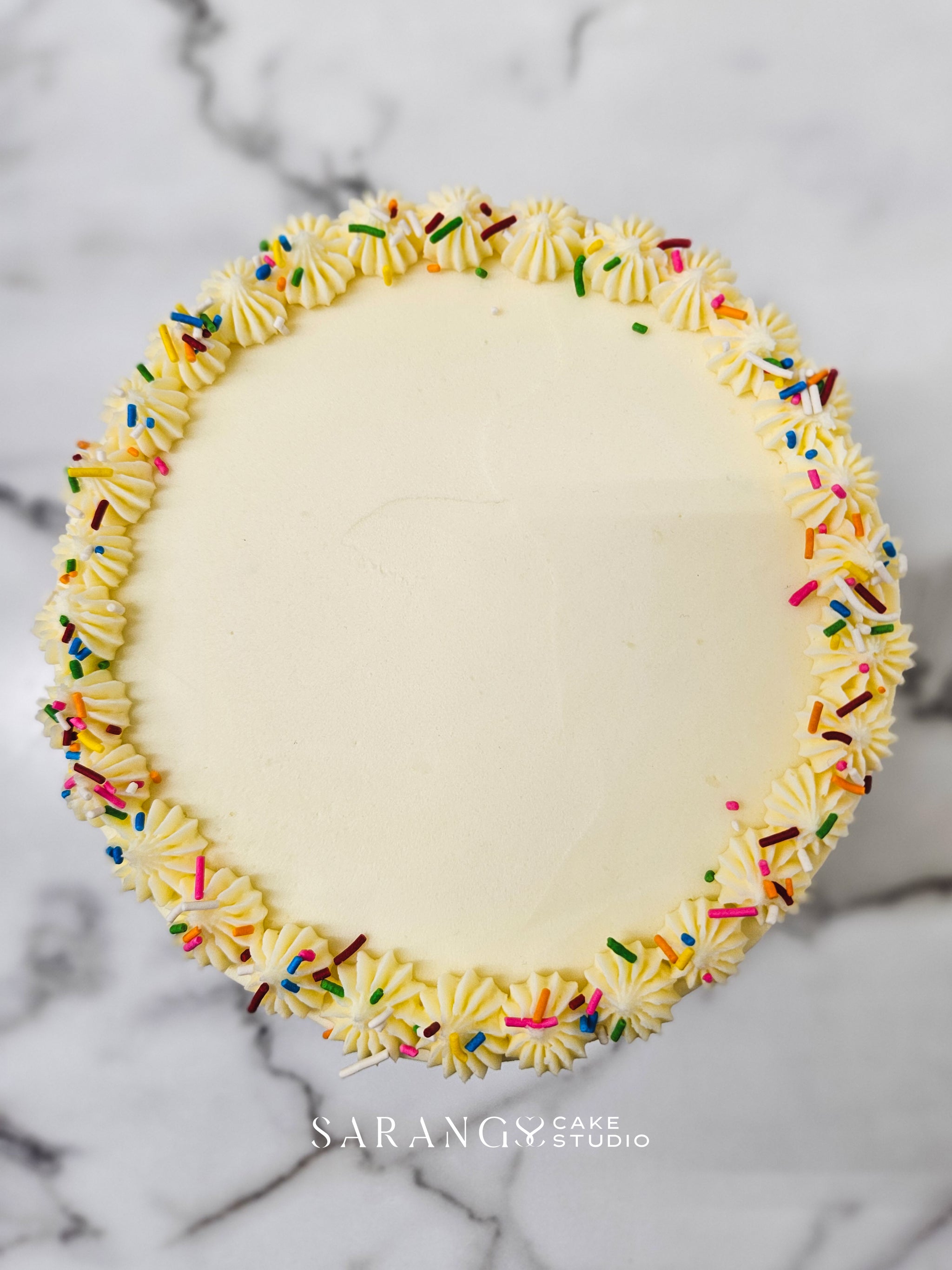 Sprinkles Birthday Cake