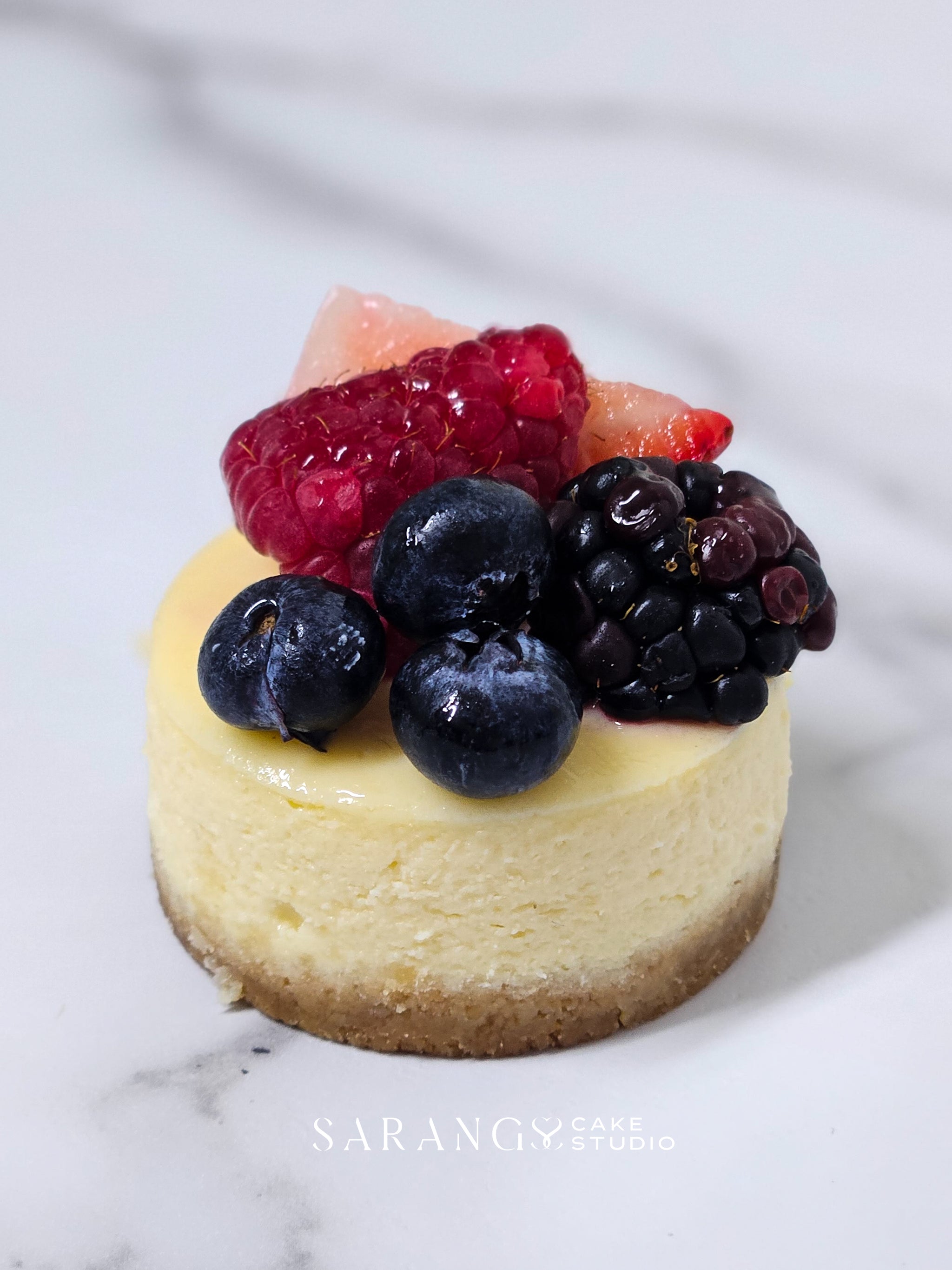Mini Cheesecakes de frutos rojos