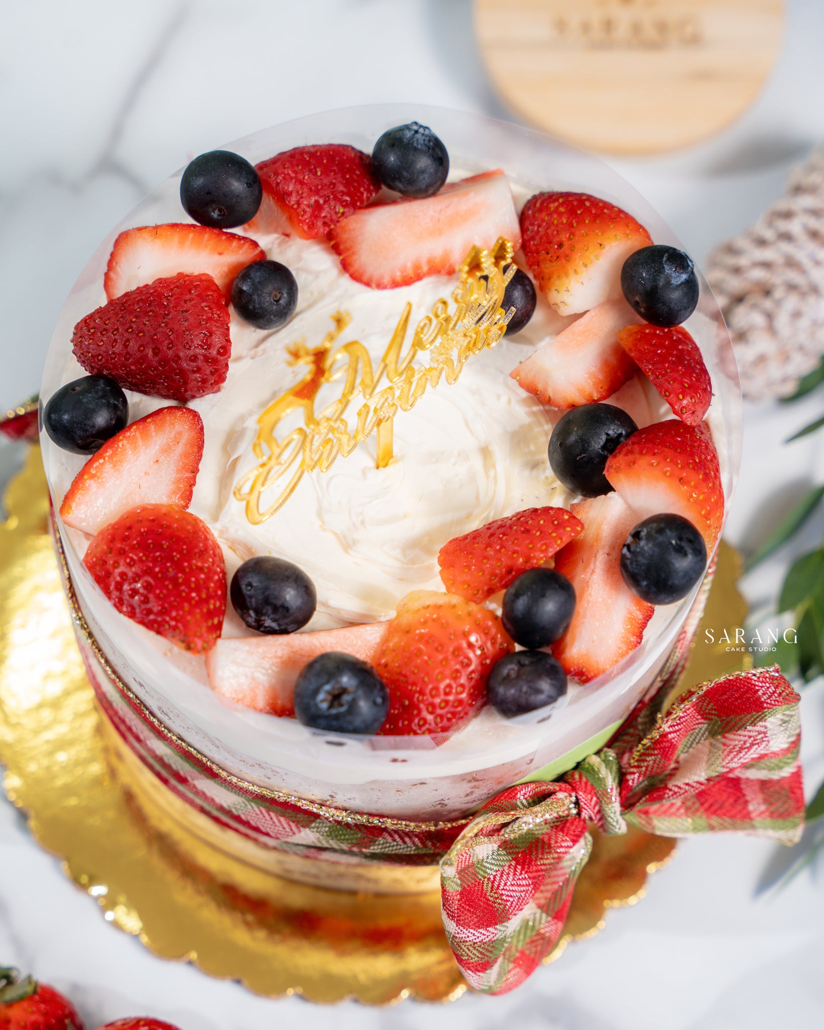 Naked Cake Navideño