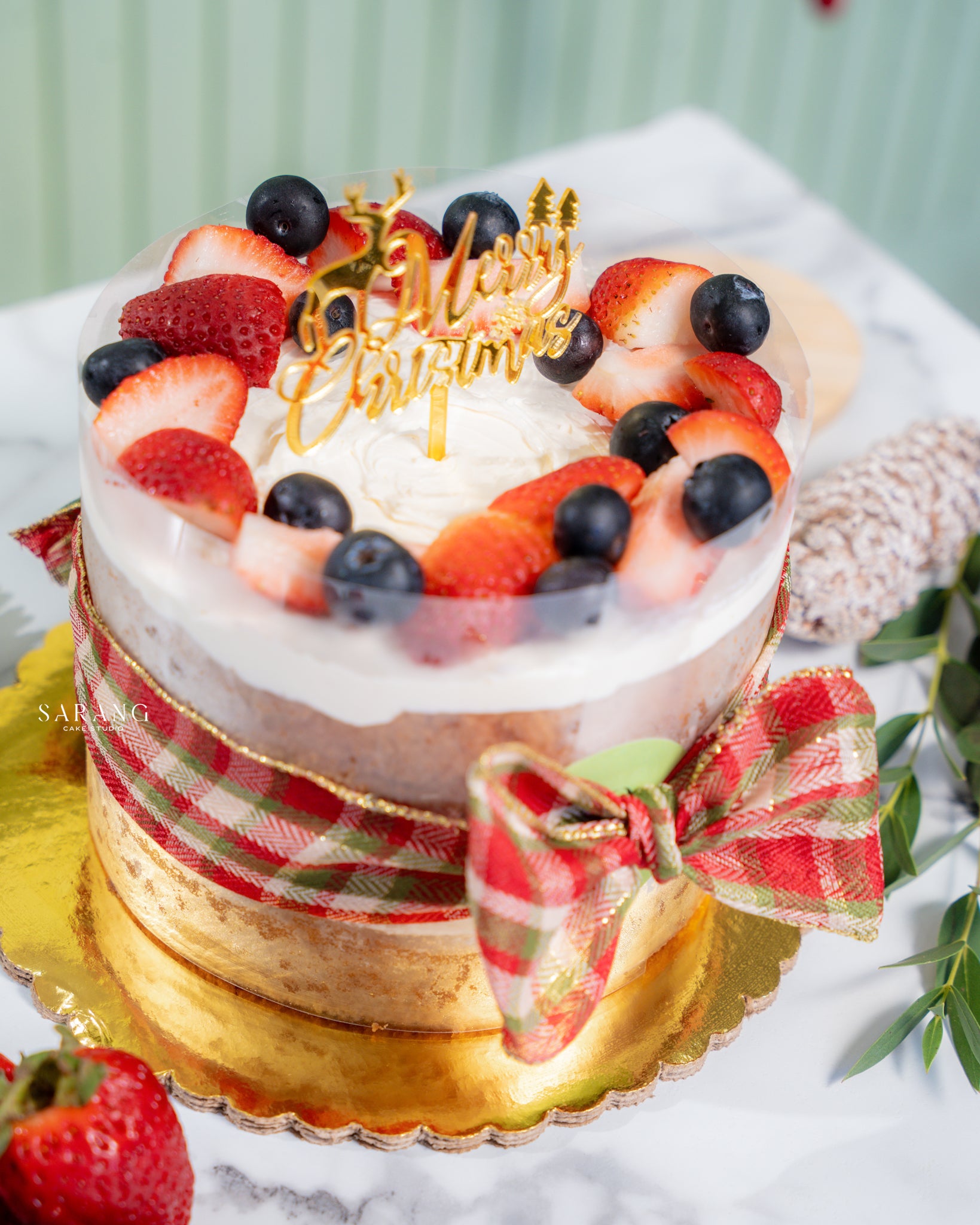 Naked Cake Navideño