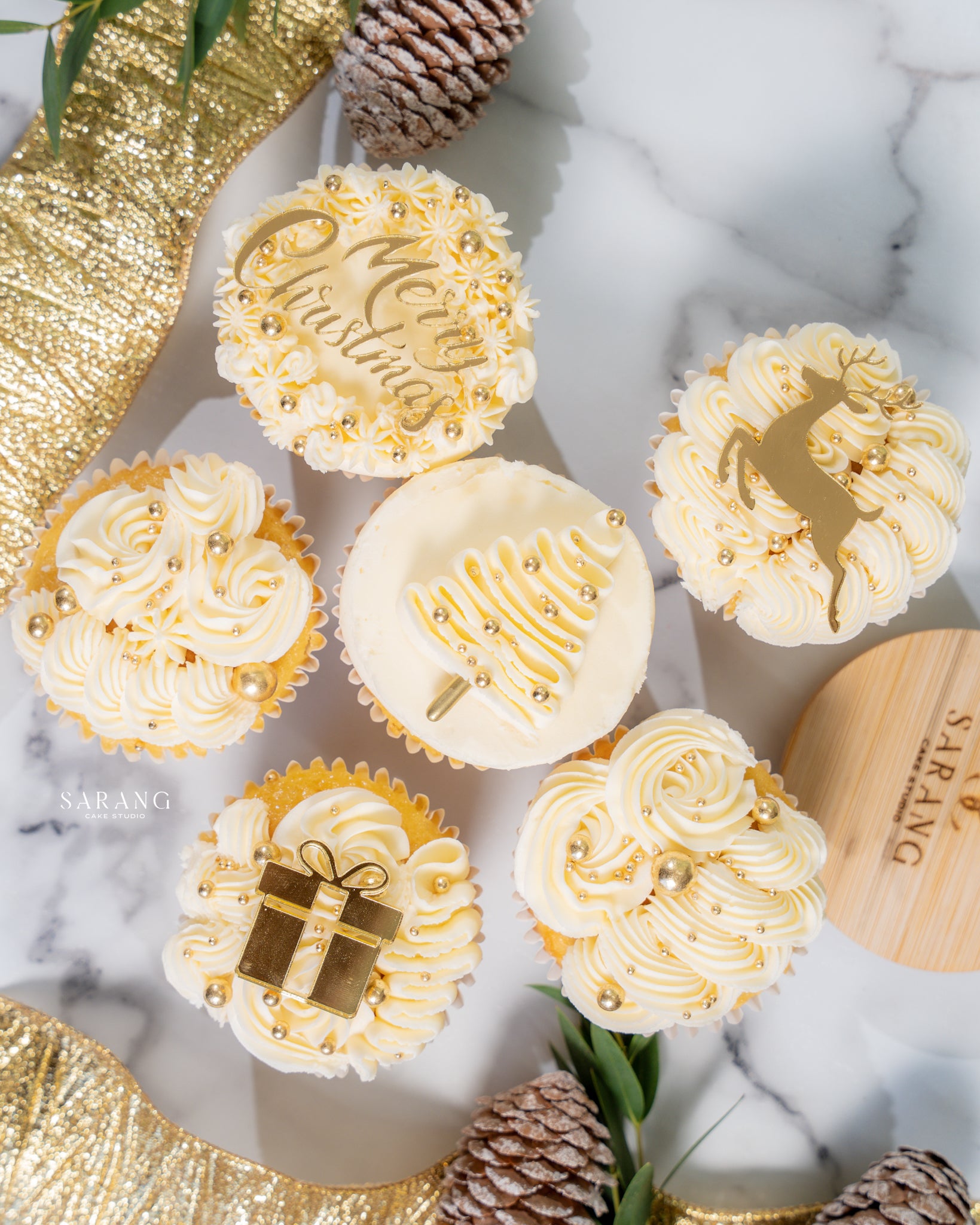 Detalle Cupcakes Navideños