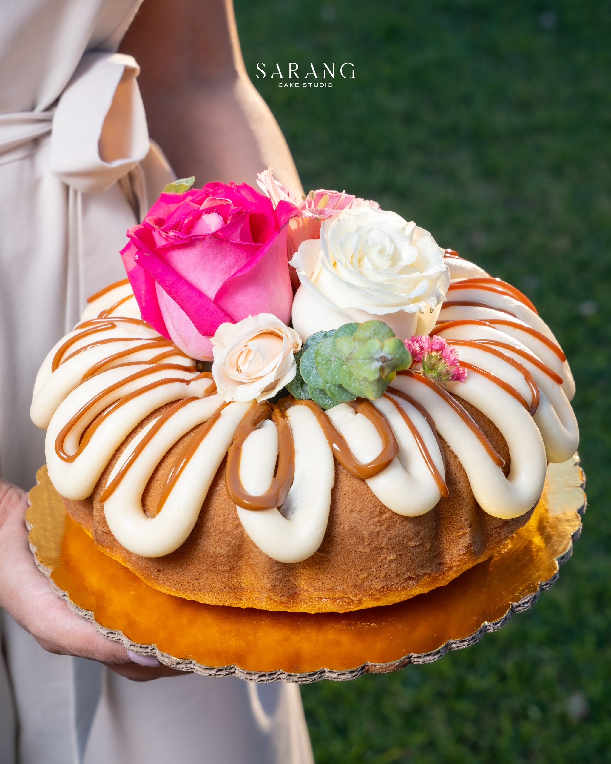 Rosca Floral Vainilla